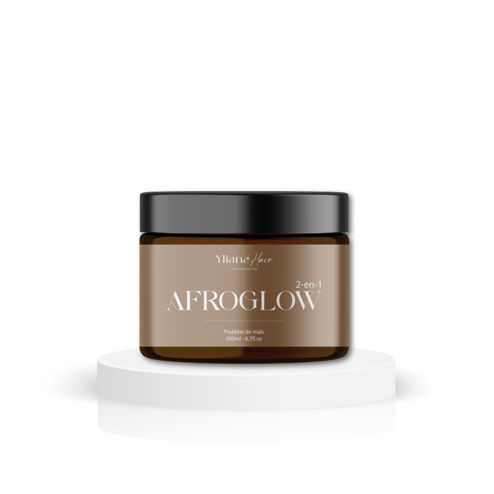 AFROGLOW - Après-shampoing 2-en-1